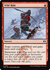 Passeio Selvagem / Wild Ride - Magic: The Gathering - MoxLand